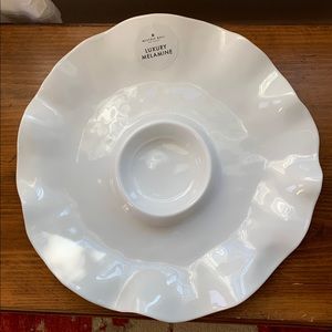 NIB Beatriz Ball Vida Havana Melamine Chip & Dip